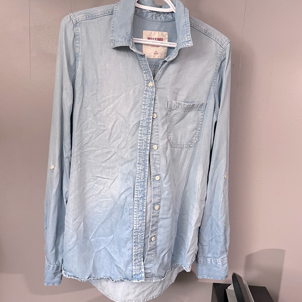 Denim Button Up Shirt